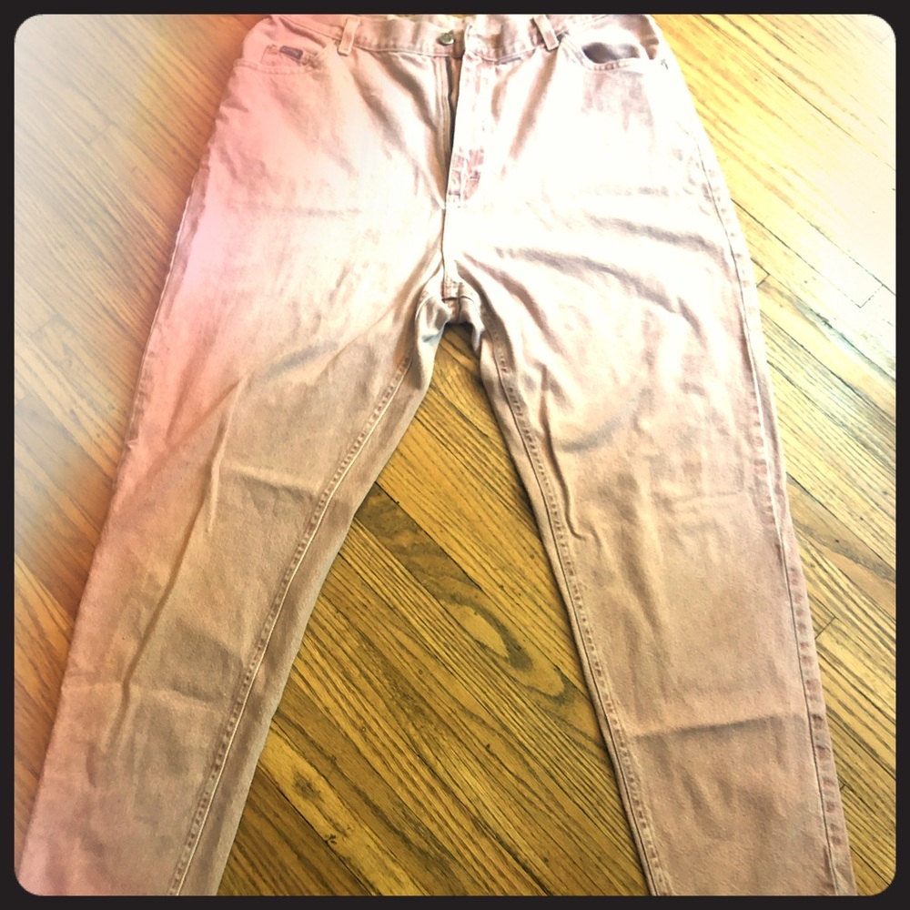 Vintage Pink High Waisted Riders.🌸 Size 14